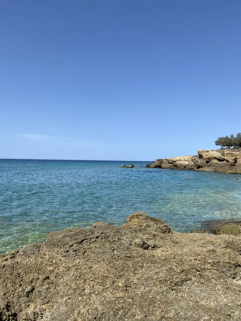 Costa e mare aperto nel Sinis